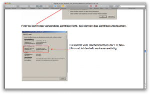 Ganz sicher ...